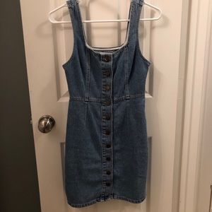 Denim urban outfitters dress!